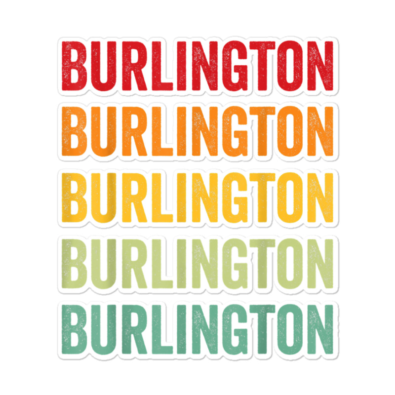 Burlington County Sticker | Artistshot