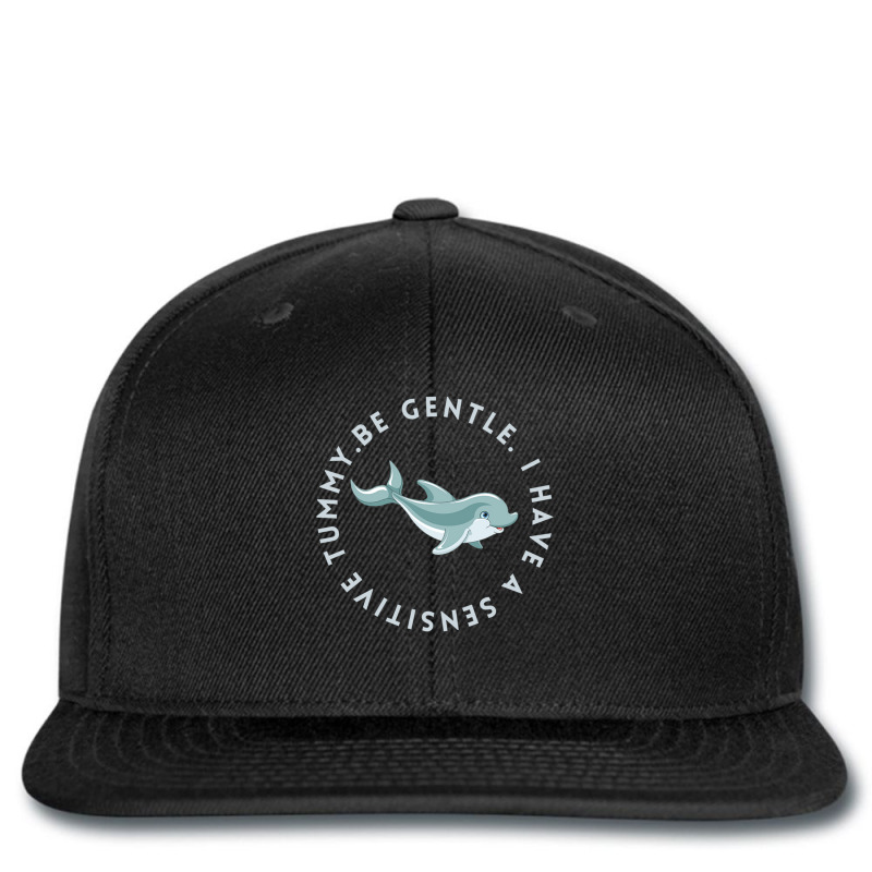 Be Gentle I Have A Sensitive Tummy Printed hat by cm-arts | Artistshot