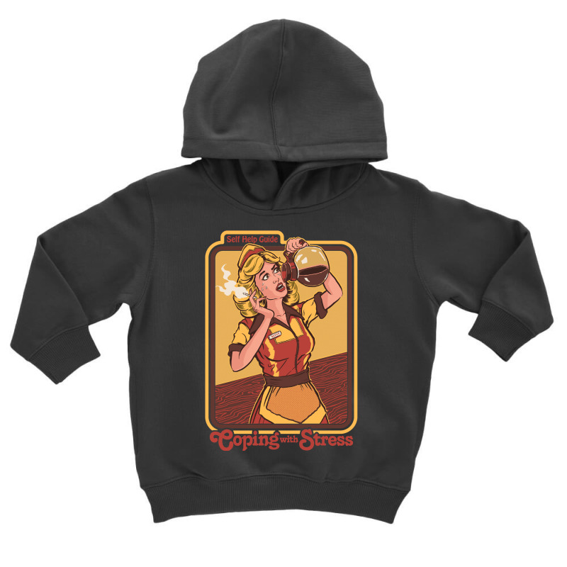 Coping With Stress Toddler Hoodie | Artistshot