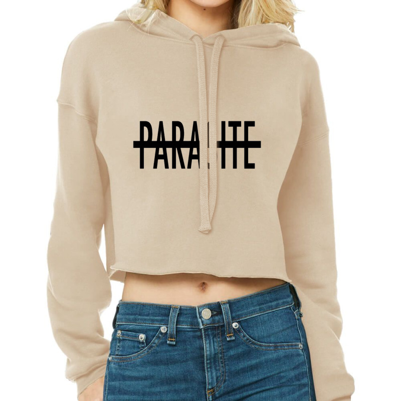 Parasite Cropped Hoodie by cm-arts | Artistshot