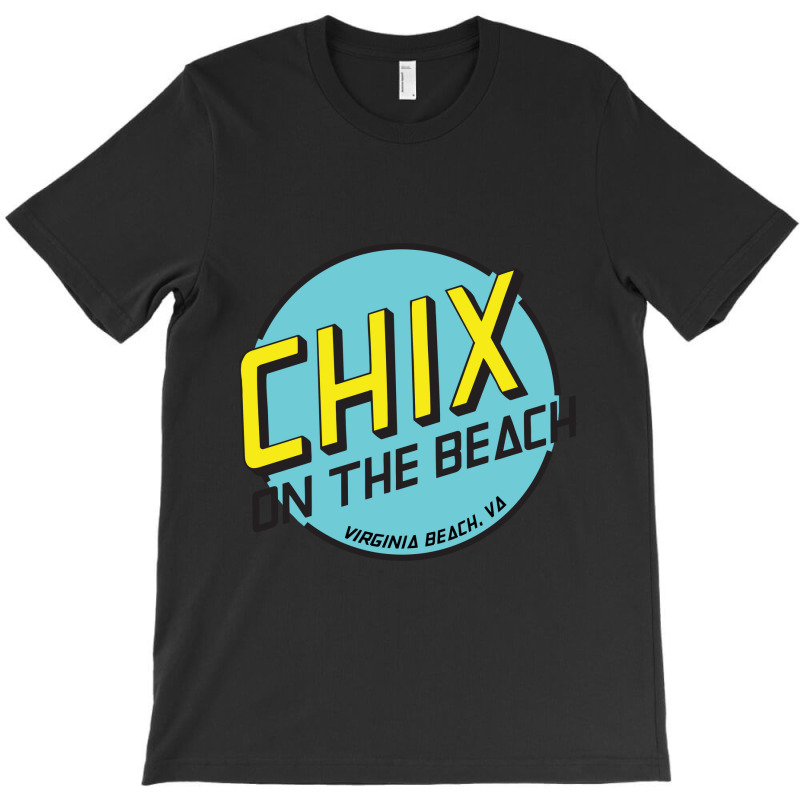 Order Women's Cotton Round Short Sleeve T-shirt Chix Seaside Grille Vi T-shirt | Artistshot