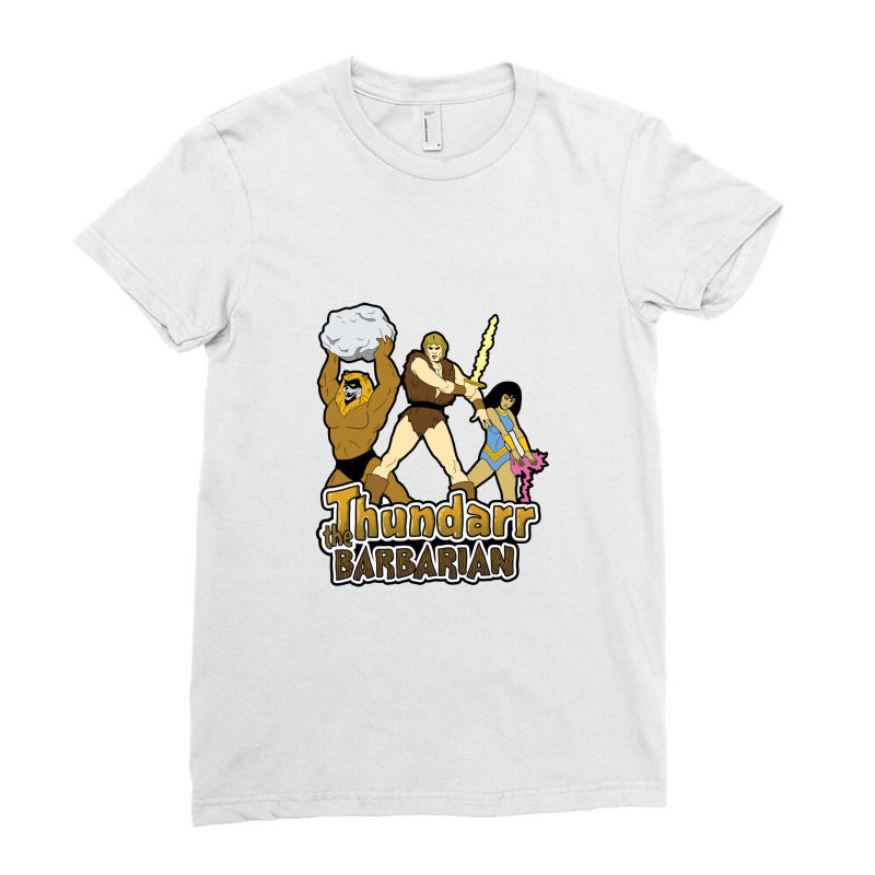 Thundarr The Barbarian   70s Ladies Fitted T-Shirt by limolasmabelas | Artistshot