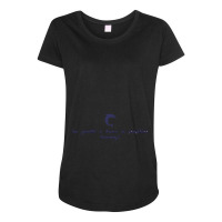 Be Gentle I Have A Sensitive Tummy Maternity Scoop Neck T-shirt | Artistshot