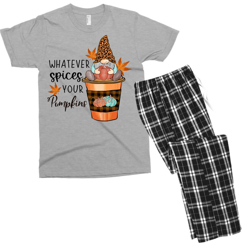 Fall Season T  Shirt Whatever Spices Your Pumpkin Sublimation T  Shirt Men's T-shirt Pajama Set | Artistshot