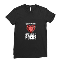 Rock Hunting Geologist Minerals Ladies Fitted T-shirt | Artistshot