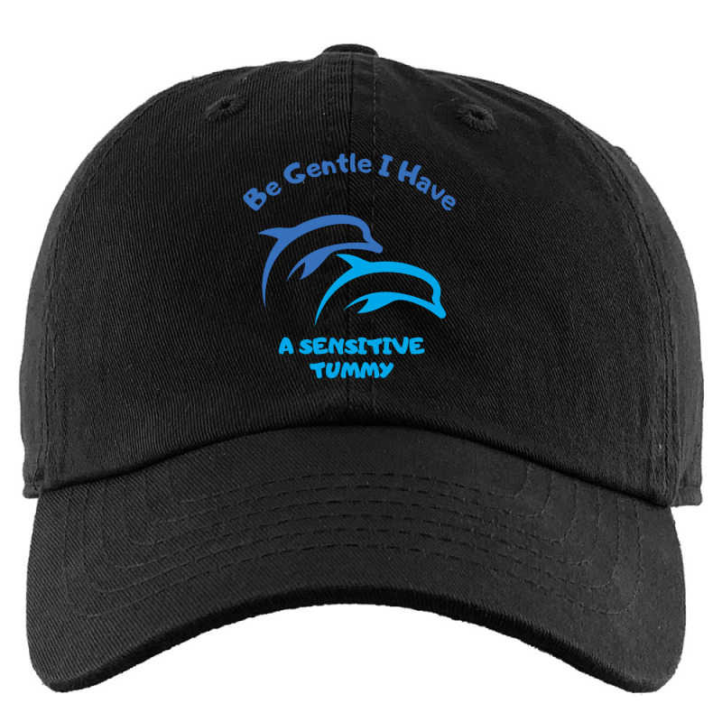 Be Gentle I Have A Sensitive Tummy             (4) Kids Cap by cm-arts | Artistshot