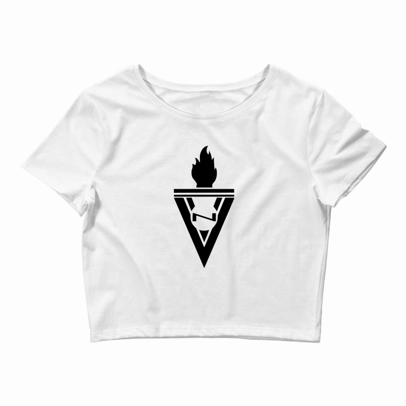 Vnv Nation Industrial Crop Top by tatadina | Artistshot