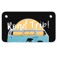 Road Trip Motorcycle License Plate | Artistshot