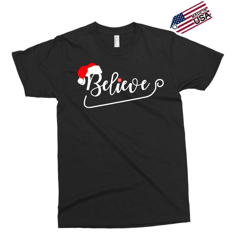 Believe Christmas Pajamas Christmas In July Graphic Santa Exclusive T-shirt | Artistshot