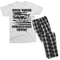 Us Naval Swcc (back Design) Pullover Hoodie Men's T-shirt Pajama Set | Artistshot