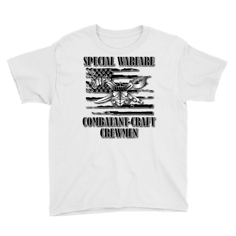 Us Naval Swcc (back Design) Pullover Hoodie Youth Tee by raedobawov | Artistshot