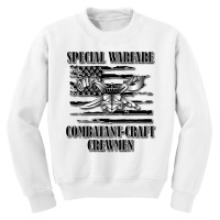 Us Naval Swcc (back Design) Pullover Hoodie Youth Sweatshirt | Artistshot