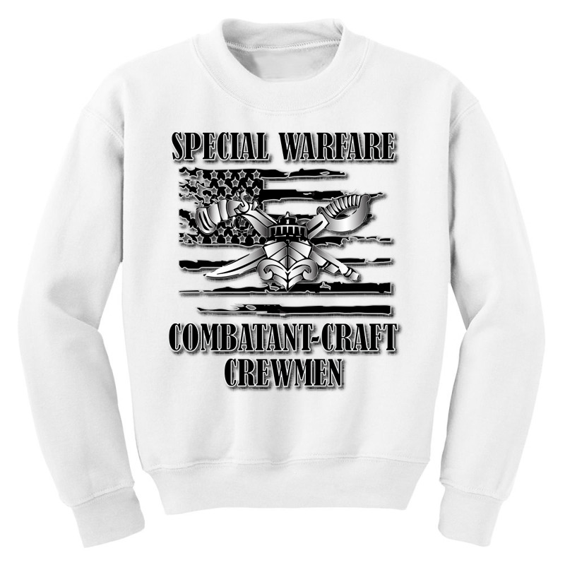 Us Naval Swcc (back Design) Pullover Hoodie Youth Sweatshirt by raedobawov | Artistshot