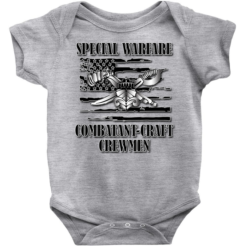 Us Naval Swcc (back Design) Pullover Hoodie Baby Bodysuit by raedobawov | Artistshot