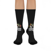 How To Train Your Dragons 3 Hidden World Legends Have Wings Crew Socks | Artistshot