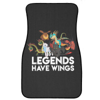 How To Train Your Dragons 3 Hidden World Legends Have Wings Front Car Mat | Artistshot