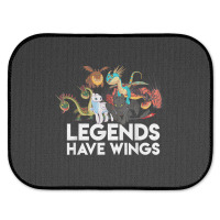 How To Train Your Dragons 3 Hidden World Legends Have Wings Rear Car Mat | Artistshot