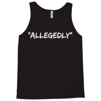 Allegedly Funny Lawyer Christmas Gifts Tank Top | Artistshot