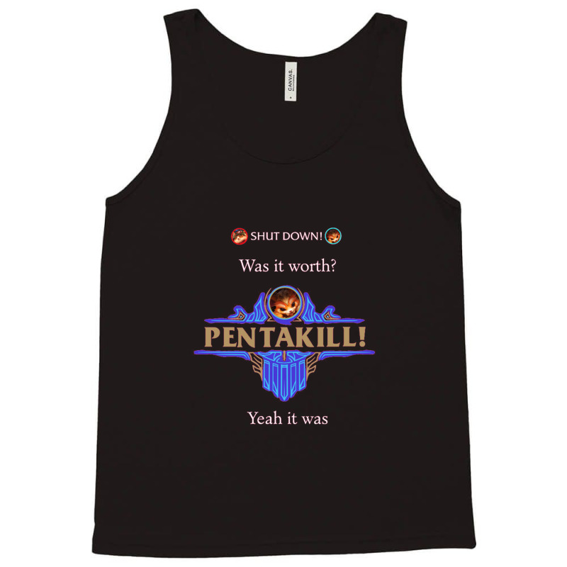 Pentakill League Of Legends Tank Top by telutiga | Artistshot