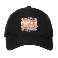 Children’s House Floral Montessori Teacher Montessori School Adjustable Cap | Artistshot