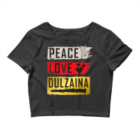 Dulzaina Music Instrument Dolçaina Spanish Music Instrument Crop Top | Artistshot