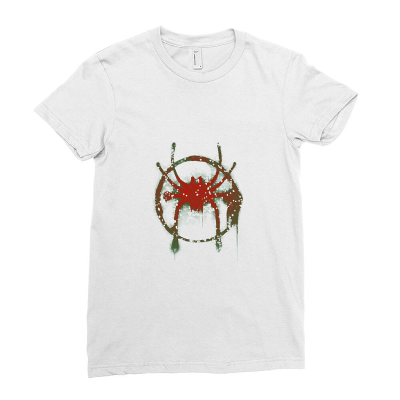 Miles Morales Spider Symbol Spiderverse Ladies Fitted T-Shirt by wolulasdelapanbelas | Artistshot