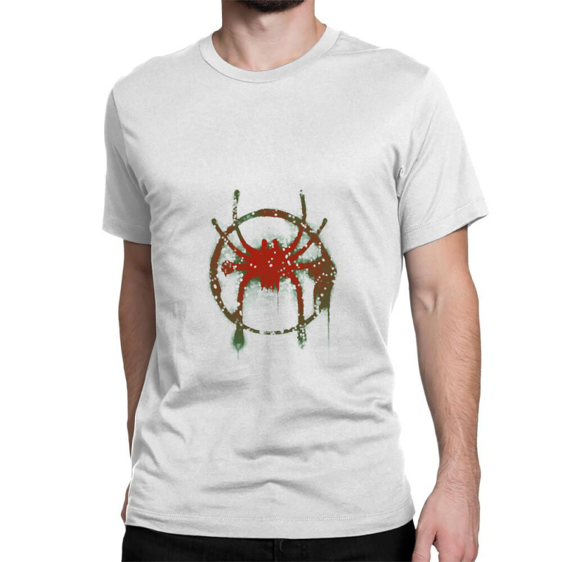 Miles Morales Spider Symbol Spiderverse Classic T-shirt by wolulasdelapanbelas | Artistshot