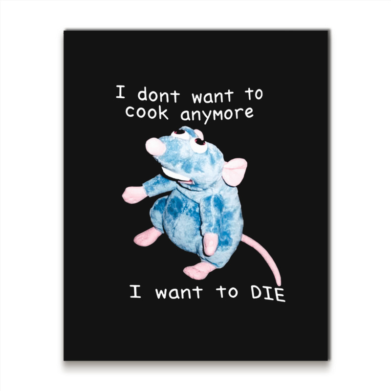 Rat Meme, Rat, Meme, Rat Memes, Rat Meme Vintage, Rat Meme Art, Rat Me Metal Print Vertical by cm-arts | Artistshot