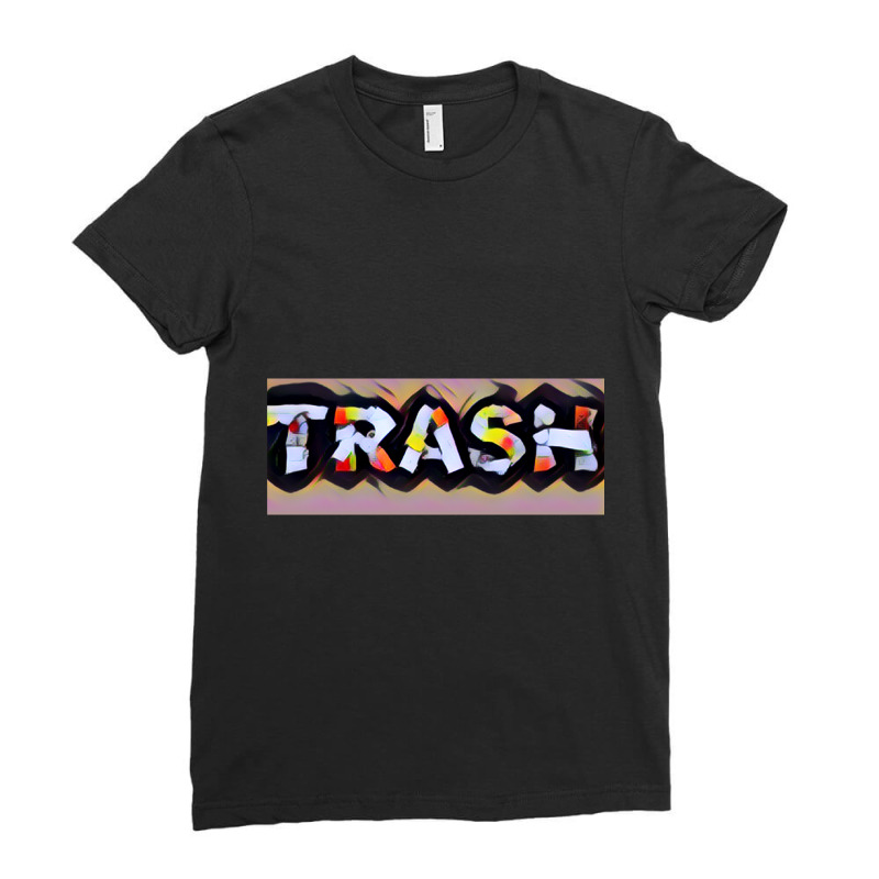 Trash Ladies Fitted T-Shirt by cm-arts | Artistshot