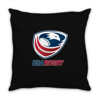 Usa Rugbys Throw Pillow | Artistshot