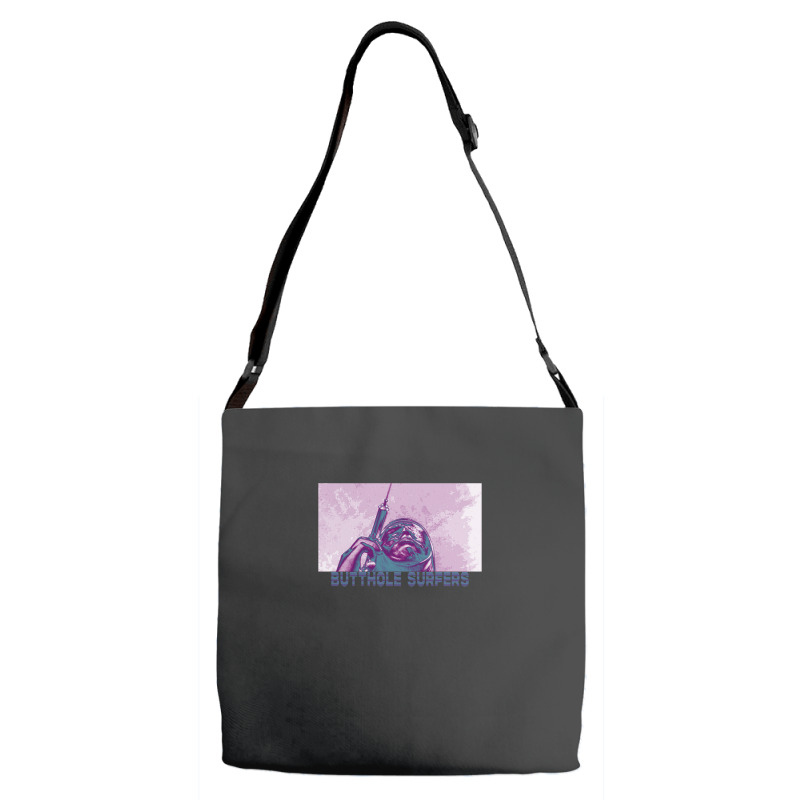 Btthole Surfers - Syringe - Tribute Design Adjustable Strap Totes | Artistshot