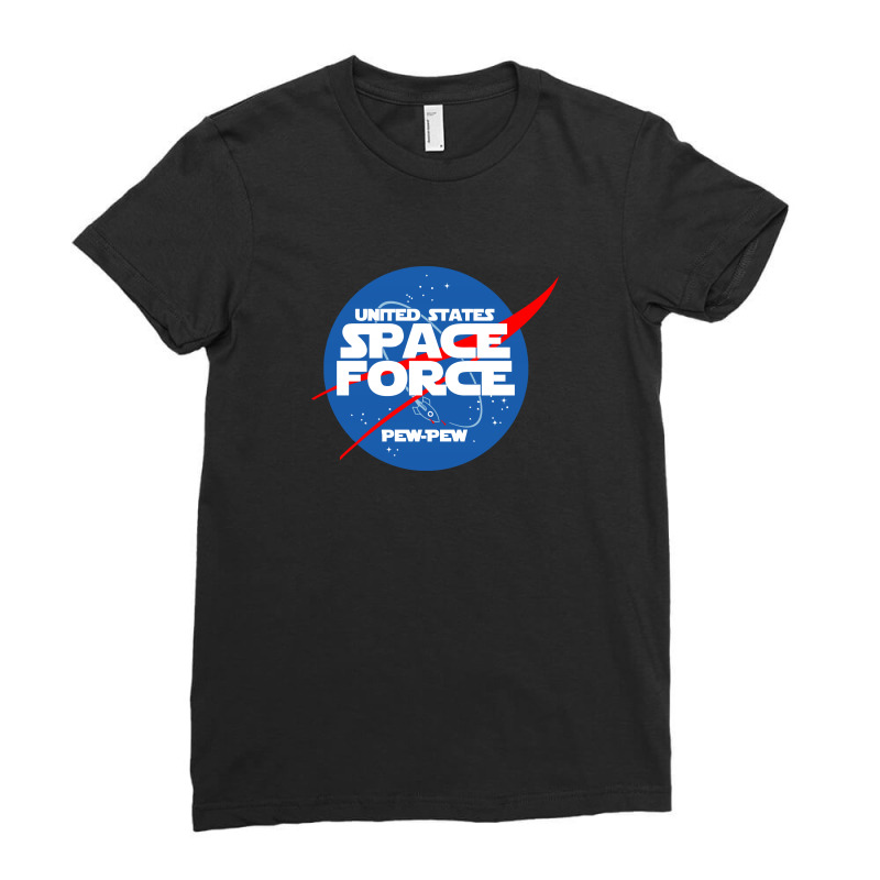 Space Force Ladies Fitted T-Shirt by New Spirit | Artistshot