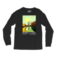 Regents Canal, Regents, Canal, Regents Canals, Regents Canal Vintage,  Long Sleeve Shirts | Artistshot