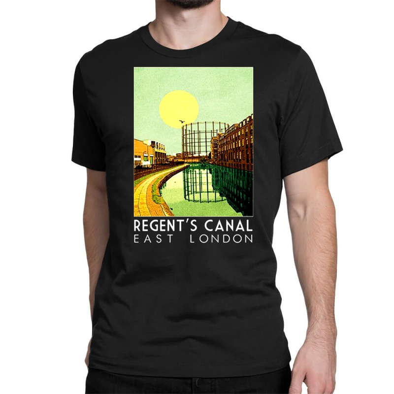 Regents Canal, Regents, Canal, Regents Canals, Regents Canal Vintage,  Classic T-shirt by cm-arts | Artistshot