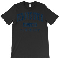 Pennington New Jersey Nj Vintage Athletic Sports Design T-shirt | Artistshot