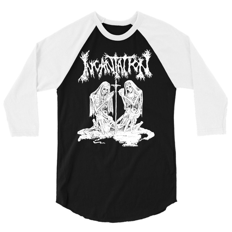 Incantation, 25th Anniversary 2014, Incantations, Incantation Vintage, 3/4 Sleeve Shirt by cm-arts | Artistshot