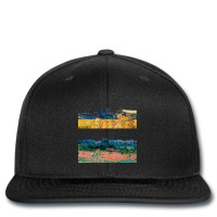 Famous Paintings T  Shirt Van Gogh Vs Claude Monet Impressionist Maste Printed Hat | Artistshot