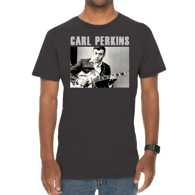 Carl Perkins, Carl, Perkins, Carl Perkin, Carl Perkins Vintage, Carl P Vintage T-Shirt by cm-arts | Artistshot