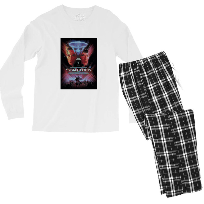 , The Final Frontier(movie) Men's Long Sleeve Pajama Set by afraid.of.dominique | Artistshot