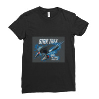 The Final Frontier Ladies Fitted T-shirt | Artistshot