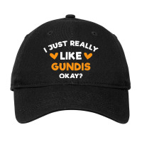 I Just Really Like Gundis Funny Comb Rats Humor Rodent Adjustable Cap | Artistshot