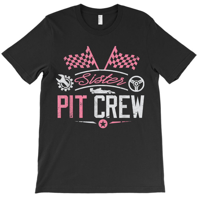 Racing Car Sister Racer Sister Pit Crew Women Girl T-shirt | Artistshot