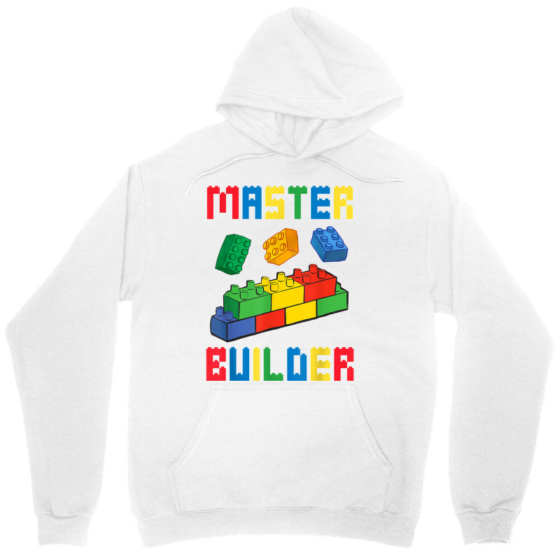 Brick Builder Funny Blocks Building Master Builder Toys Kids T Shirt Unisex Hoodie | Artistshot