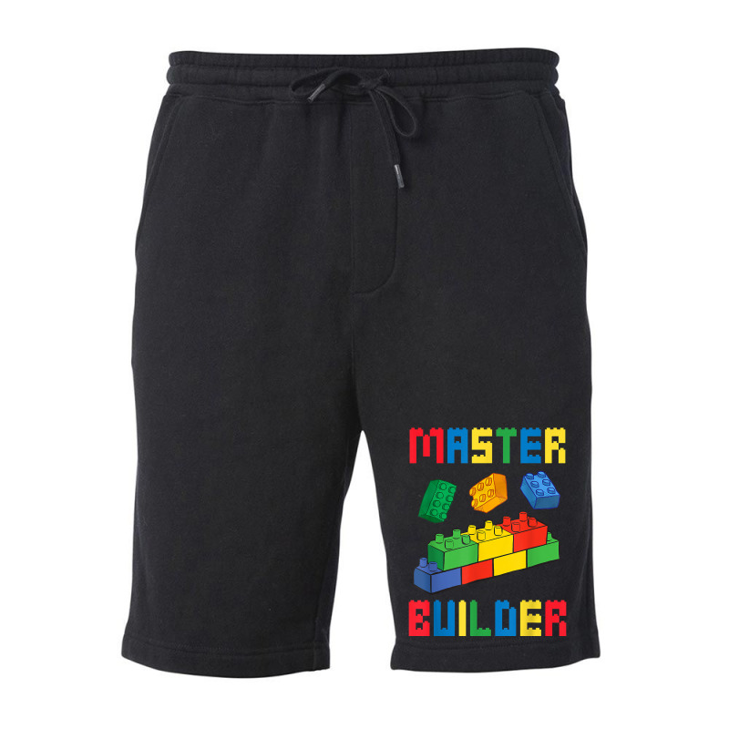 Brick Builder Funny Blocks Building Master Builder Toys Kids T Shirt Fleece Short | Artistshot