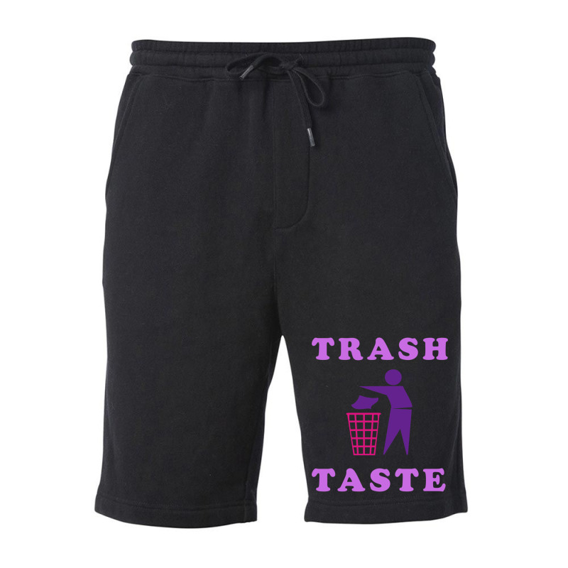 Trash Taste Fleece Short by cm-arts | Artistshot