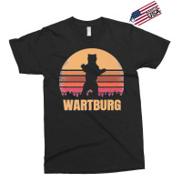 Wartburg Tennessee Vintage Bear Distressed Retro 80s Sunset Premium Exclusive T-shirt | Artistshot