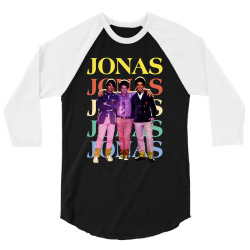 jonas brothers vintage 3/4 Sleeve Shirt | Artistshot