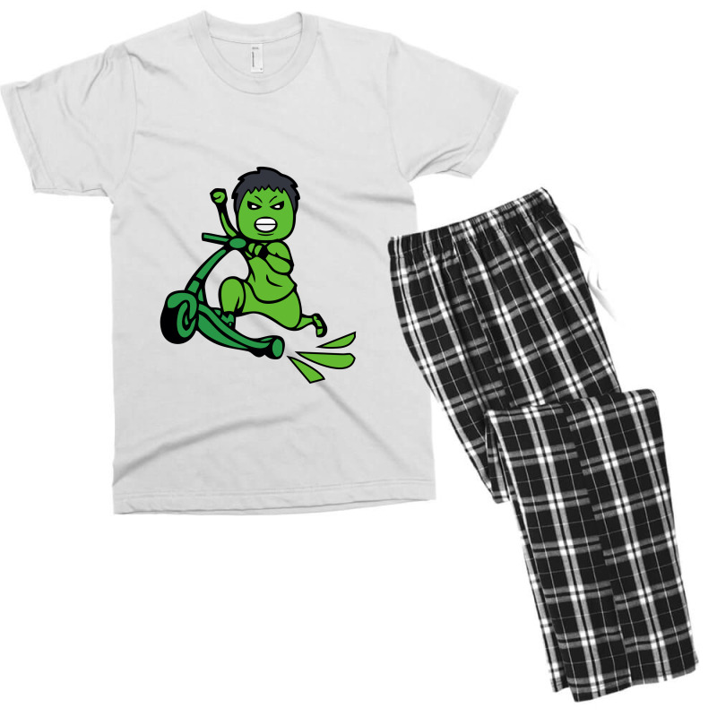 Green Monster Men's T-shirt Pajama Set | Artistshot