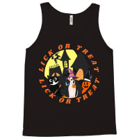 Funny Halloween Gift T  Shirt Lick Or Treat,trick Or Treat, Happy Hall Tank Top | Artistshot