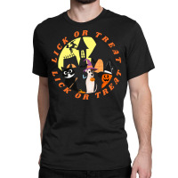 Funny Halloween Gift T  Shirt Lick Or Treat,trick Or Treat, Happy Hall Classic T-shirt | Artistshot